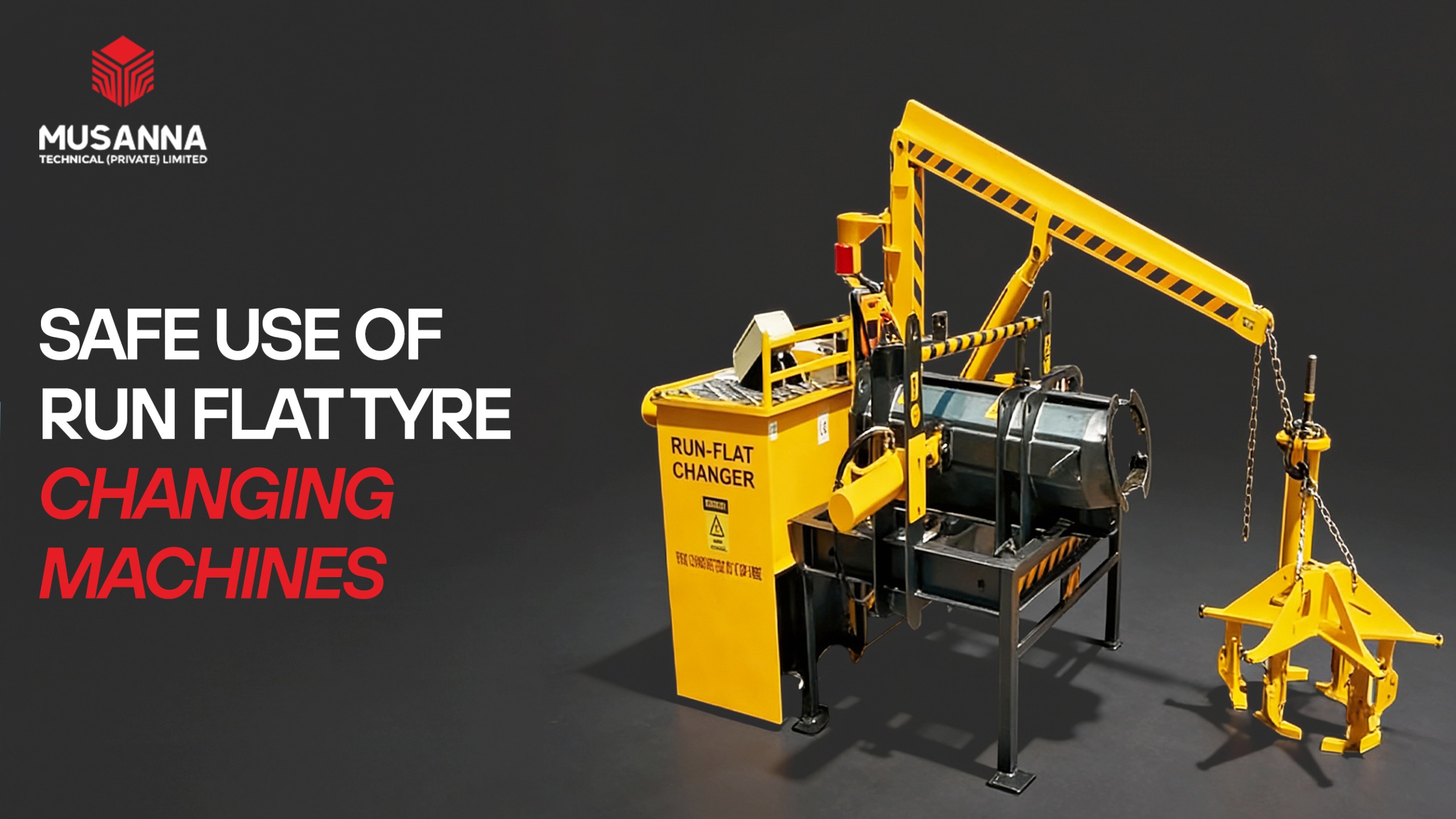 Safe and Effective Use of a Run Flat Tyre Changing Machine
